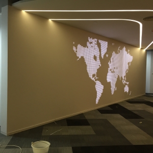 Light-transparent engraving artificial stone products