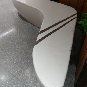 商場(chǎng)人造石異形座椅